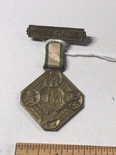 1915 Odd Fellows Delegate Medal From Mitchell, South Dakota picture