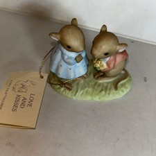 Tiny Talk 'Sprinkle of Love' Bisque Porcelain figurine of mice - Series IV picture