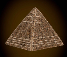 Ancient Egyptian Antiques Figurine Rare Pyramid Giza Stone Authentic Style BC picture