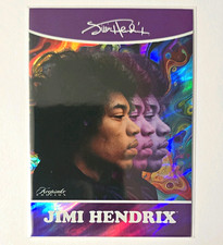 Super Products Inc. 2025 Jimi Hendrix Keepsake Collection Holographic #145 picture