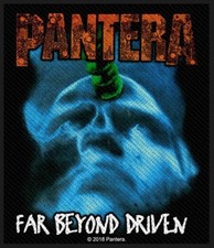 PANTERA - FAR BEYOND DRIVEN (NEW) SEW ON PATCH OFFICIAL BAND MERCH picture
