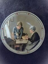 Norman Rockwell A Family's Full Measure Knowles Collectors Plate 1985 picture
