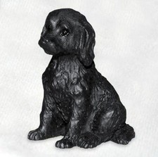 LABRADOODLE BLACK TINY ONES DOG Figurine Statue Pet Lovers Gift Resin picture