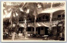 MS1/ Acapulco Mexico RPPC Postcard c1940s Las Hamacas Hotel 47 picture