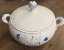 Vintage Bing & Grondahl Demeter Blue Cornflower Porcelain Soup Tureen Lidded picture
