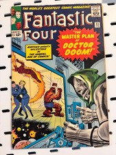 Fantastic Four #23 F  1964  early  Dr Doom appearance Kirby Stan Lee solid book picture
