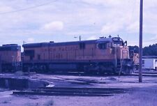 Original Train Slide Union Pacific C30-7    #2406 07/1987 Marysville KS #13 picture