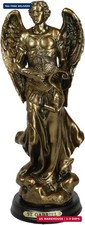 Ebros Byzantine Catholic Church Archangel Gabriel with Sacred Scroll Statue 8