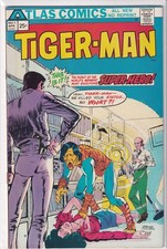 36865: ATLAS COMICS TIGER MAN #1 NM Grade picture
