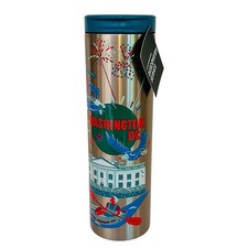 Washington DC Starbucks Stainless Steel Travel Tumbler Discovery Series 16oz NWT picture