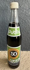 Vintage Coca Cola Publix 50th Anniversary Bottle Full 1980 Unopened 16oz Coke picture