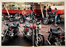 1980 Suzuki GS Motorcycle Brochure Catalog Vintage Ad GS450 GS550 GS750 GS1100 picture