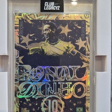 Club Legacyz Ronaldinho Auto Joga Bonito Midnight Glow Special Signed 099/100 picture