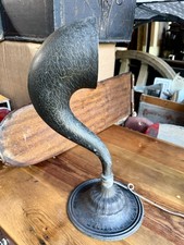 1920 Music Master Tube Radio Horn Speaker Gold Vein Color picture