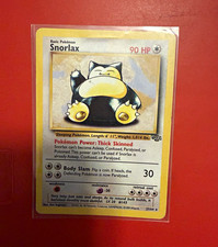 1999 Pokémon Jungle Snorlax 27/64 Unlimited English Wizards Ken Sugimori picture