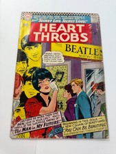Heart Throbs #101 Beatles Cover Vintage Romance Silver Age DC Comics 1966 picture