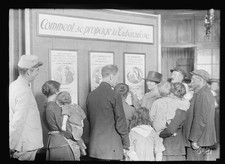 St Etienne France 1918 American Red Cross Tuberculosis Exhibit Child Welfare picture