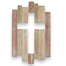Creative Brands Rustic Wood Hanging Home Church Office Wall Cross Boho Chic* picture