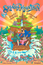Silk Screen Reproduction Splash Mountain Poster 36x54 HIGHEST Quality Disneyland picture