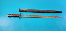 WWI English Pattern 1907 Bayonet EFD Enfield + Sheath Regiment Marking TR882 picture