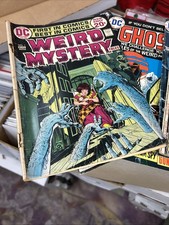 1970s Horro Lot 300 Books Not Bag Or Boarded Marvel DC picture
