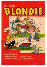 BLONDIE NEW YORK MENTAL HEALTH GIVEAWAY COMIC 1961 SILVER AGE COOL picture