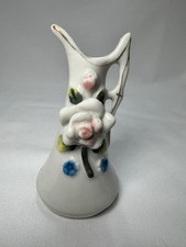 Vintage Floral Mini Porcelain Pitcher - Japan   picture