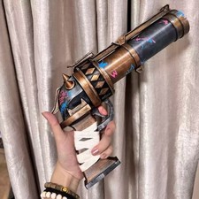 30cm Arcane: League of Legends Jinx Revolver Pistol Cosplay Props Jinx Accessory picture