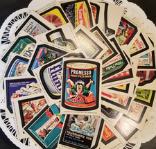 1975 Topps Wacky Packages Series 14 Complete Sticker Base Set Near Mint to Mint picture