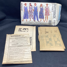 Vtg Sewing Pattern, Butterick 5367, 12-16, jumper, Uncut - ships free picture