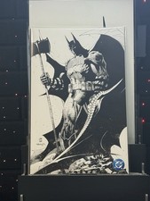 Absolute Batman #1 Japanese Edition Jim Lee Black & White 1:100 Cover In Hand picture
