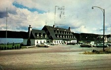 VINTAGE POSTCARD L'ETAPE FACILITIES 62 MILES FROM QUEBEC CITY CANADA 1960s picture