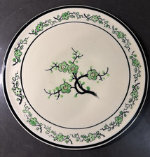 Antique Japanese Hand Painted Moriyama Plate, Rare Asian Decor Collectible Gifts picture