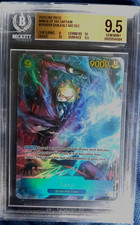 2024 One Piece Wings Of The Captain,Sanjialt Art Sec Beckett 9.5 Gem Mint picture