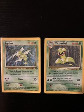 Pokémon Jungle Holo Lot. Scyther And Victreebel picture