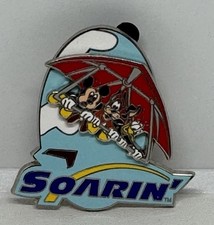 2005 Walt Disney World Moving Pin -  Soarin Mickey Mouse, Goofy, Donald Duck picture