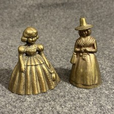 Set 2 Antique English Brass 3