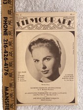 Filmograph Movie Magazine Martha Hyer Raymond Chandler Vol 2 No. 4 Vintage picture