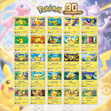 Pokemon Cards Pikachu 30 Years - 30C FR picture