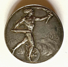 WWI 1916 German Eisenbahn Töchterhort Medal Pin Badge Kaiser Wilhelm II Quote picture