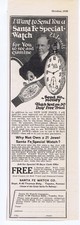 1928 Original Ad - SANTA FE WATCH CO, TOPEKA, KS picture
