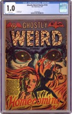 Ghostly Weird Stories #124 CGC 1.0 1954 4395846007 picture