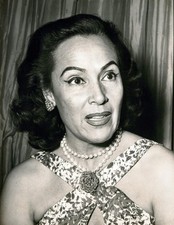 RARE HOLLYWOOD MEXICO DOLORES DEL RIO STUNNING PORTRAIT 1950s ORIG PHOTO MA93 picture