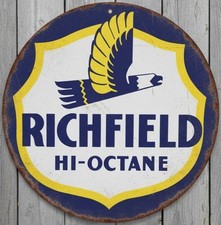 Richfield Hi-Octane Gasoline 12
