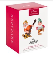 2024 Hallmark Disney Ornament: Snow White & The Seven Dwarfs Bashful & Doc picture