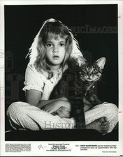 1985 Press Photo Actress Drew Barrymore in 