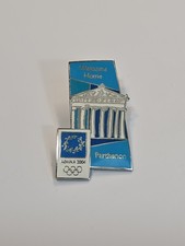 Athens 2004 Olympic Summer Games Lapel Pin Welcome Home Parthenon picture