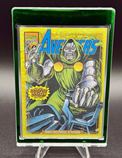 Marvel 1992 Masterpieces '92 Platinum Doctor Doom Seismic Gold 64/92 picture