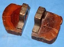 Panama Railroad Rail and Tie (1853-1869) Book Ends Set from Gatun Lake picture