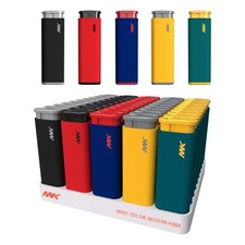 50 Pack MK Jet Torch Lighter Windproof Refillable Butane Wholesale Bulk Lighters picture